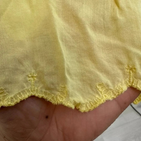 Wilfred Sidonie Tiered Babydoll Dress Flowy Dainty Feminine Summer Yellow Small - Picture 8 of 14